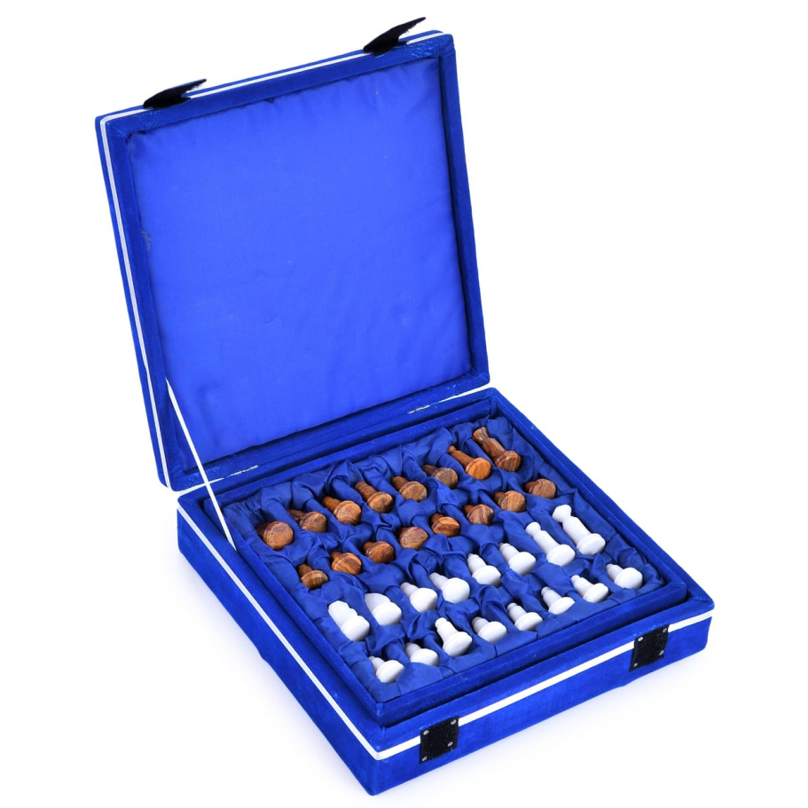 Шахматы из камня "Артер Карфаген" мрамор и яшма 20 купить в Краснодаре