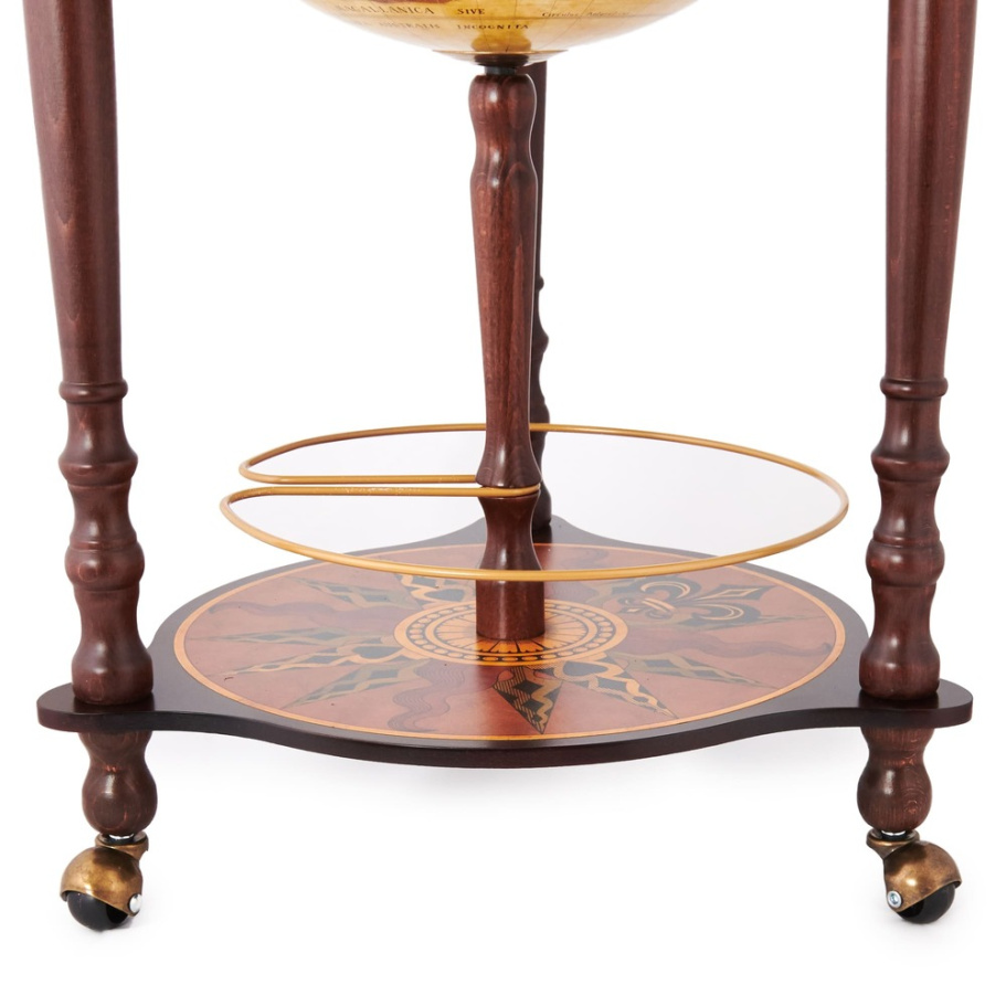 Глобус бар напольный "Да Винчи", сфера 40см купить в Краснодаре