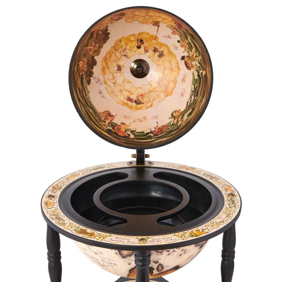 Глобус бар настольный "Ортелиус", сфера 33 см купить в Краснодаре