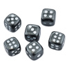 Кости игральные "Гамма" камень, серый, 15 мм (2 шт.) купить в Краснодаре