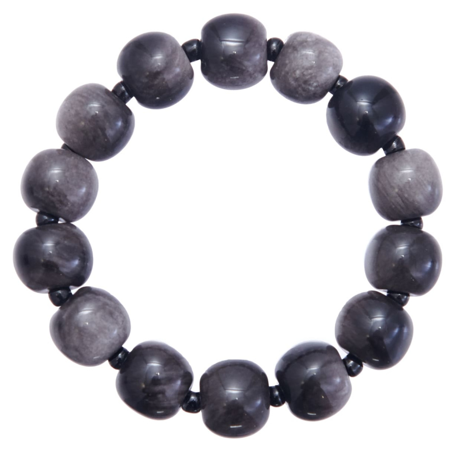 Браслет  Эгида серый камень 1.4 * 22, Давыдов купить в Краснодара