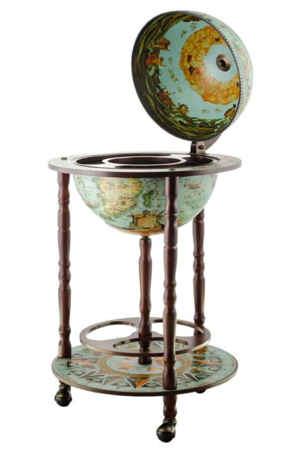 Глобус бар напольный "Мануфактура" сфера 36 см купить в Краснодаре