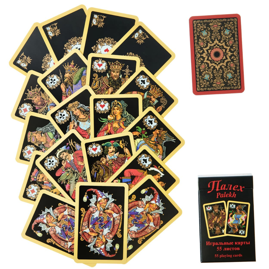 Карты игральные "Палех" , 55 карт купить в Краснодаре