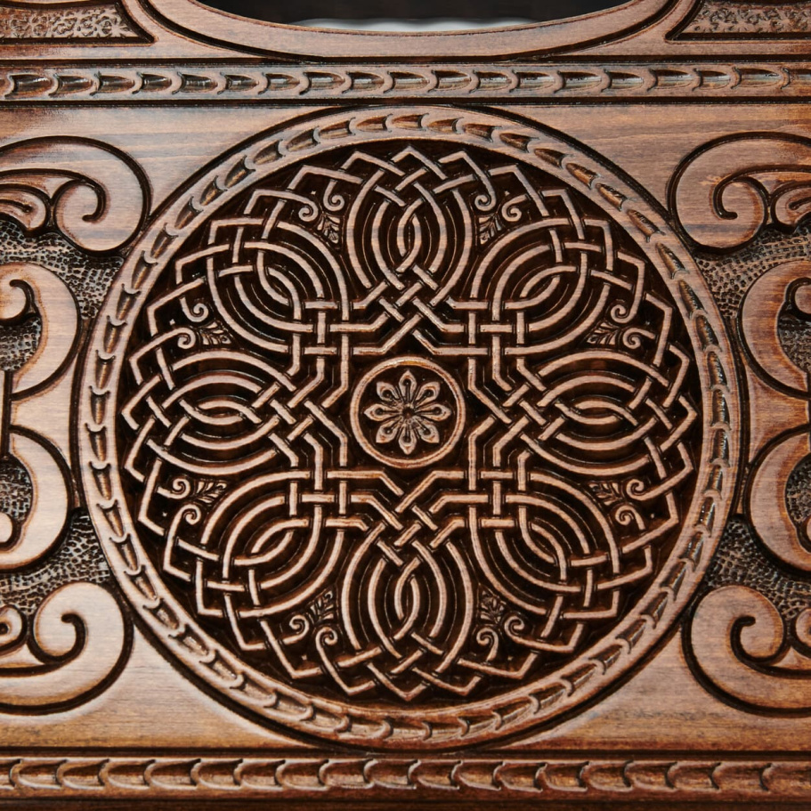 Нарды резные Агнес "Пальметта" средние, 50 купить в Краснодаре