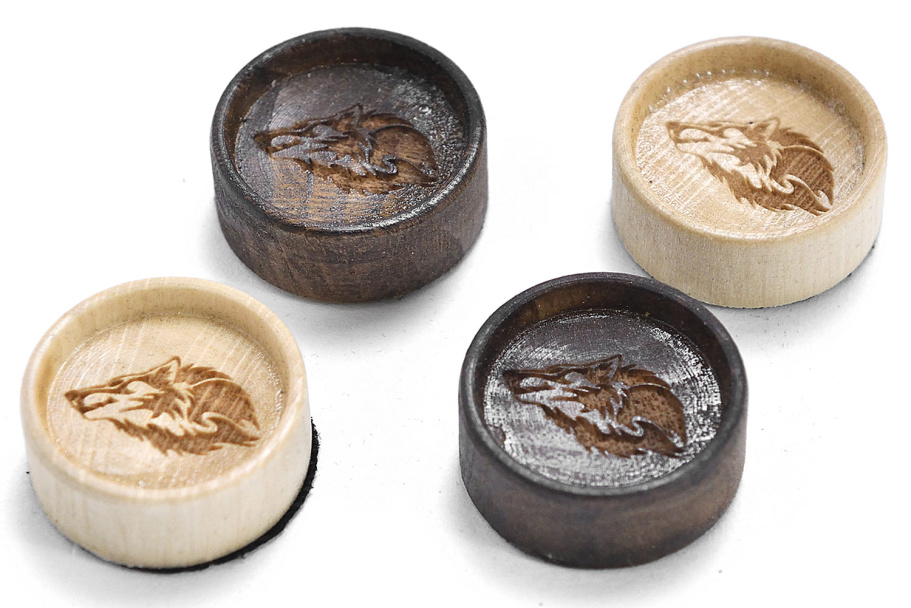 Фишки для средних нард  "Волк" 25 мм, Harutyunyan купить в Краснодаре