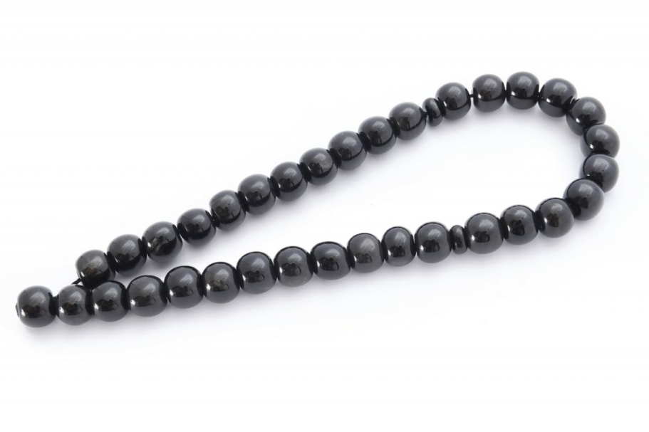 Четки с бусинами "Оскар" черный камень, Давыдов С.