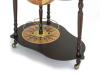 Глобус бар напольный со столом "Микеланджело", сфера 40 см купить в Краснодаре