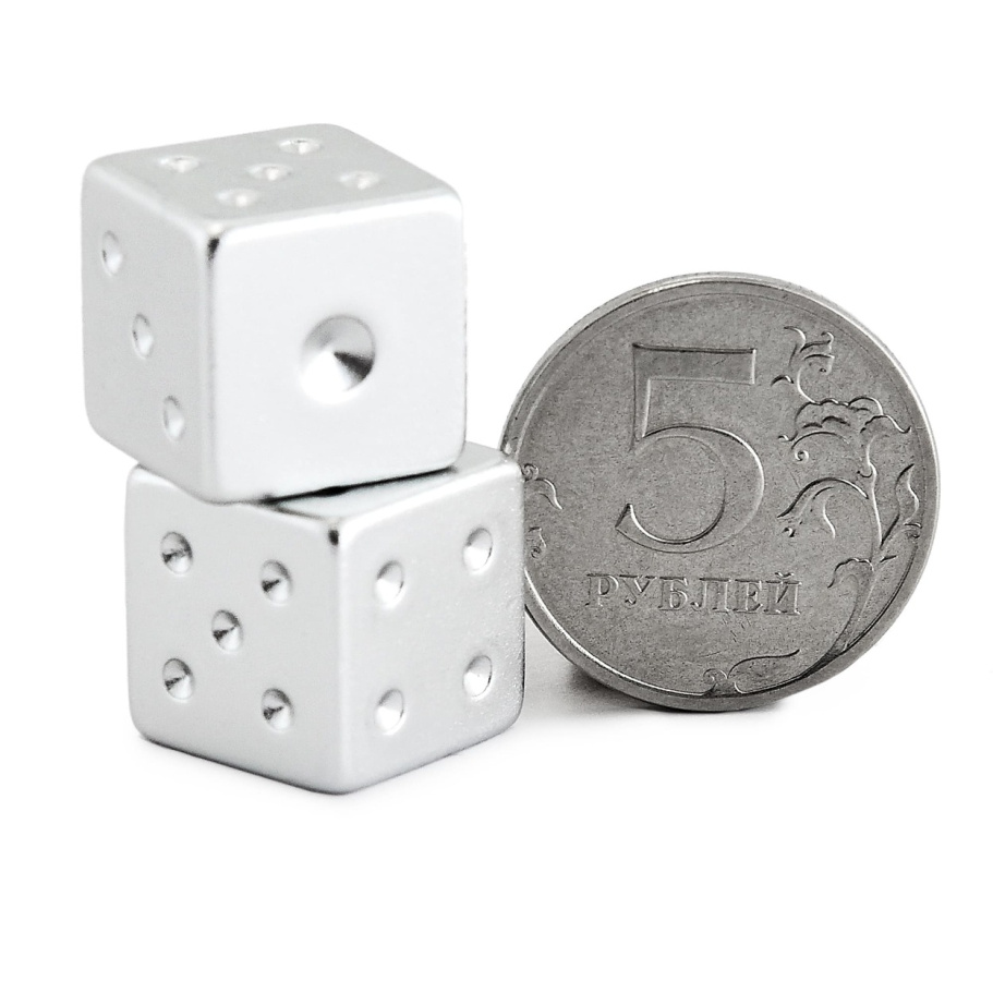 Кости игральные "Премиум" металл, серебристый, 15 мм (2 шт.) купить в Краснодаре Кости игральные "Премиум" металл, серебристый, 15 мм (2 шт.) купить в Краснодаре