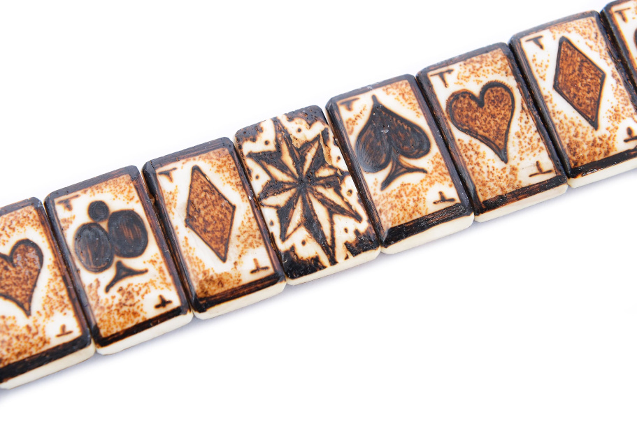 Четки перекидные "Азарт" кость, Беркутов К. купить в Краснодаре