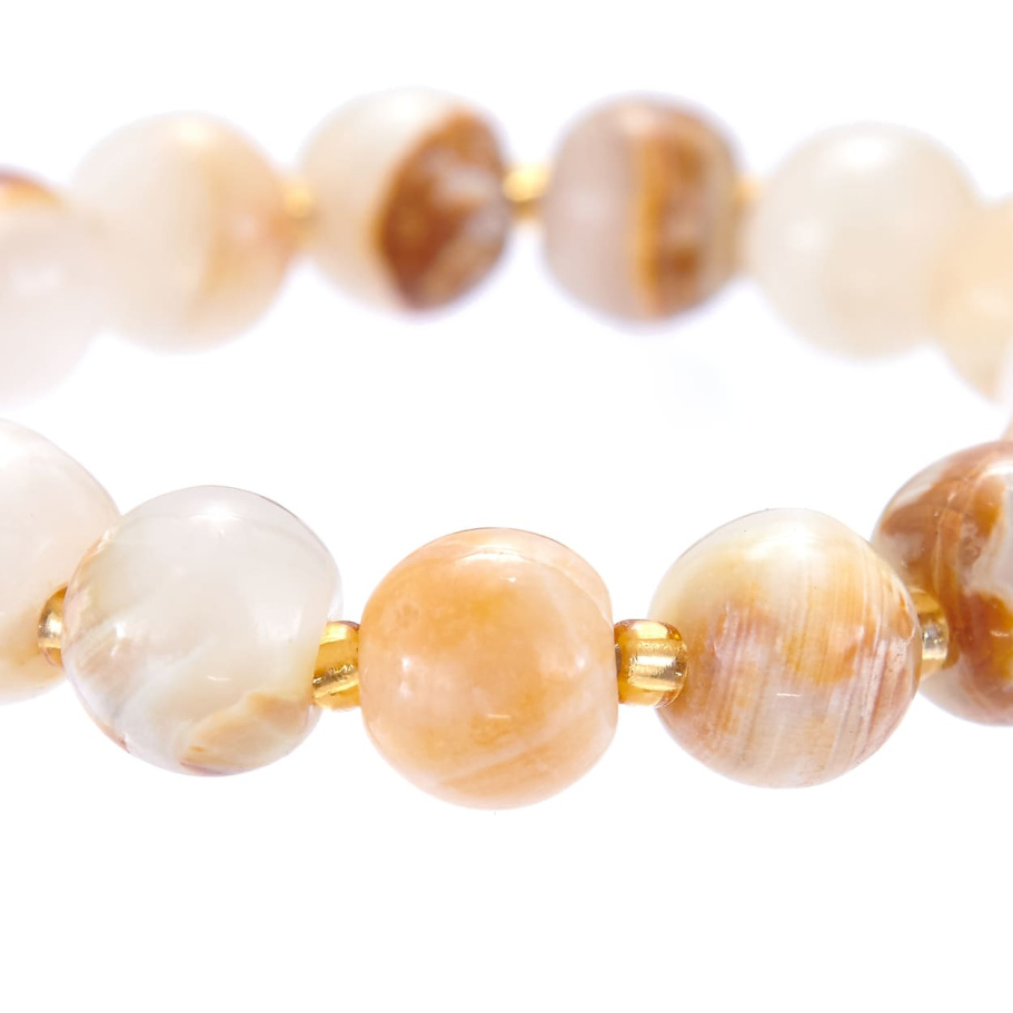 Браслет  Эгида желтый камень 1.4 * 22, Давыдов купить в Краснодара