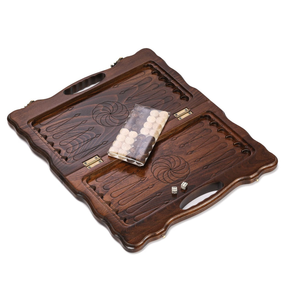 Нарды резные "Бесконечность" малые 40, Harutyunyan купить в Краснодаре