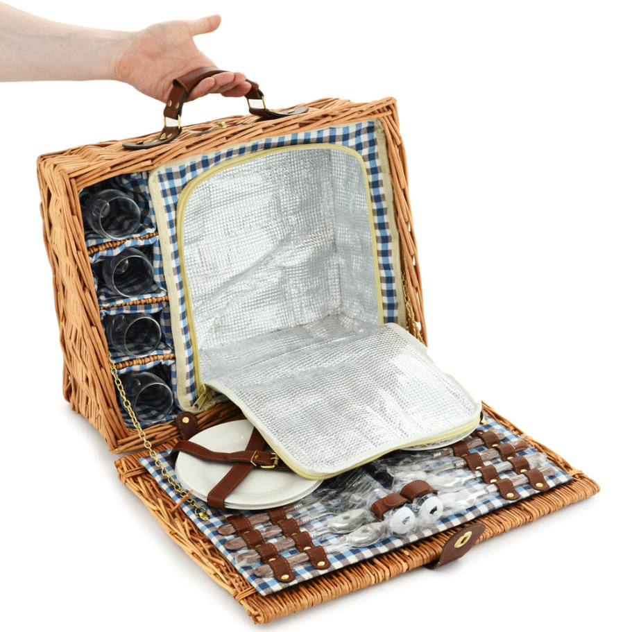 Корзина для пикника "Галатея" (на 4 персоны) купить в Краснодаре