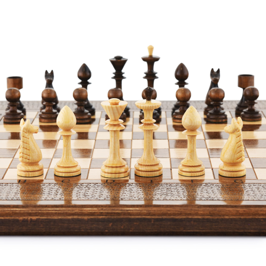 Шахматы + нарды резные "Classik"  50, Harutyunyan купить в Краснодаре