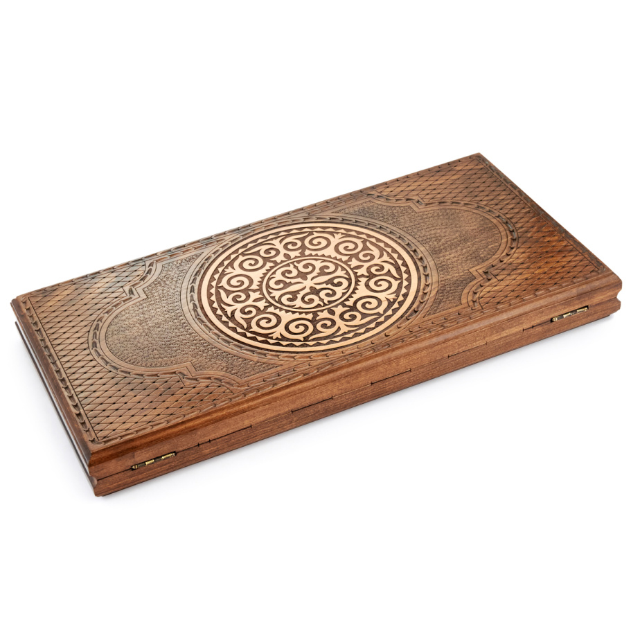 Шахматы резные "Эпопея" большие, 60 купить в Краснодаре