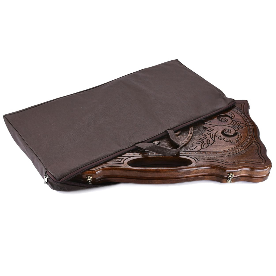 Чехол тканевый для средних нард коричневый, Harutyunyan купить в Краснодаре Чехол тканевый для средних нард коричневый, Harutyunyan купить в Краснодаре