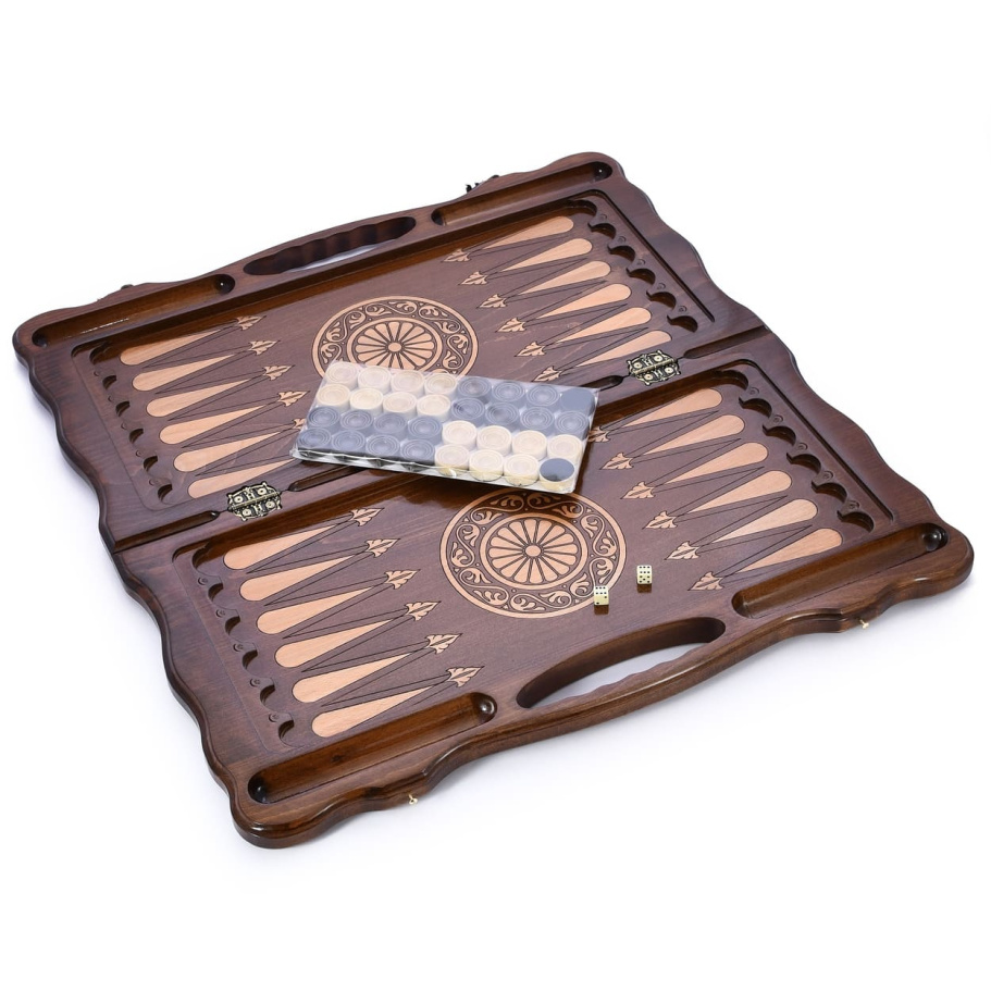 Нарды резные "Арабеска" большие 60, Harutyunyan купить в Краснодаре