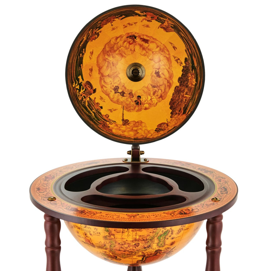 Глобус бар напольный "Дау" сфера 33 см купить в Краснодаре