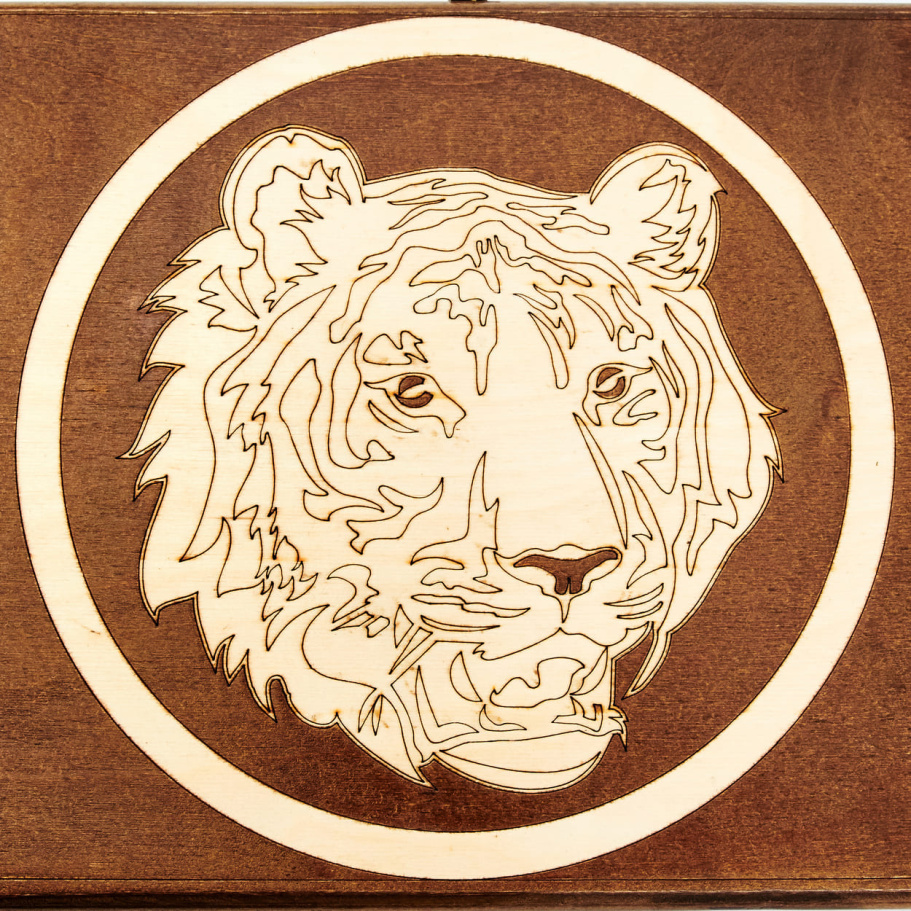 Нарды " Тигр "  большие 60, Harutyunyan купить в Краснодаре Нарды " Тигр "  большие 60, Harutyunyan купить в Краснодаре