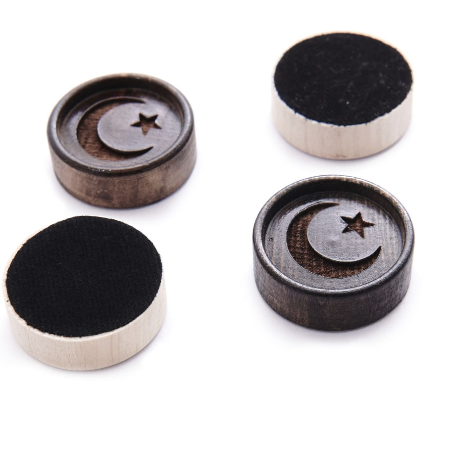 Фишки для нард и шашек "Полумесяц" 29 мм, Osipov купить в Краснодаре