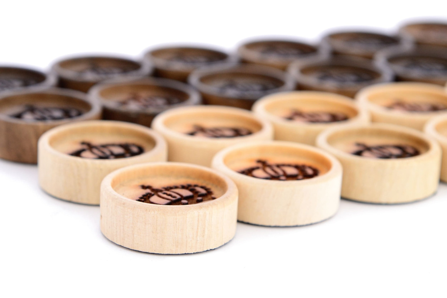 Фишки для нард и шашек "Корона" 29 мм, Harutyunyan купить в Краснодаре