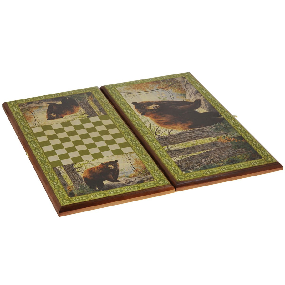 Нарды Пермские Медведь, малые 40 купить в Краснодаре