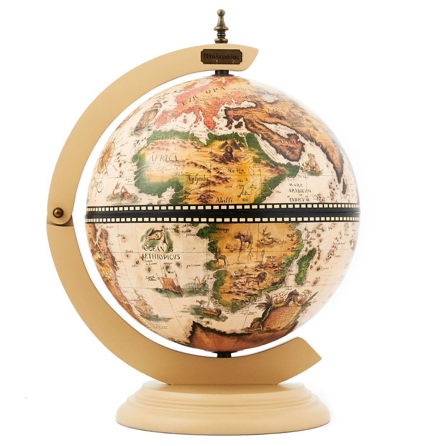 Глобус бар настольный "Басма" сфера 33 см купить в Краснодаре
