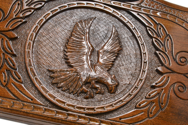 Нарды резные "Орел" средние 50, Harutyunyan купить в Краснодаре