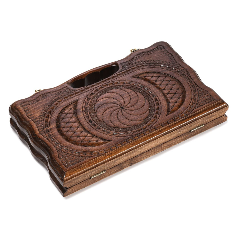 Нарды резные "Бесконечность" мини 30, Harutyunyan