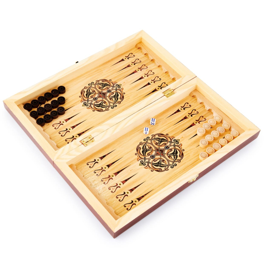 Шахматы + Нарды Мраморные, 40 купить в Краснодаре