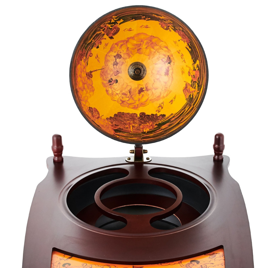 Глобус бар напольный со столом "Азимут" сфера 33 см купить в Краснодаре