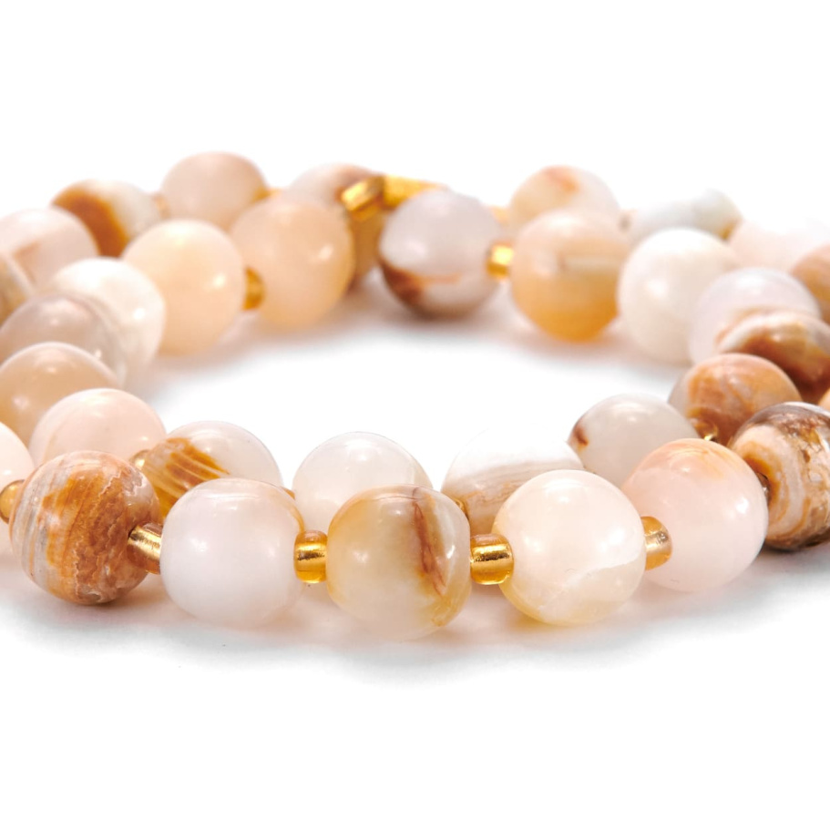 Бусы Капелла желтый камень 1 * 50, Давыдов купить в Краснодаре