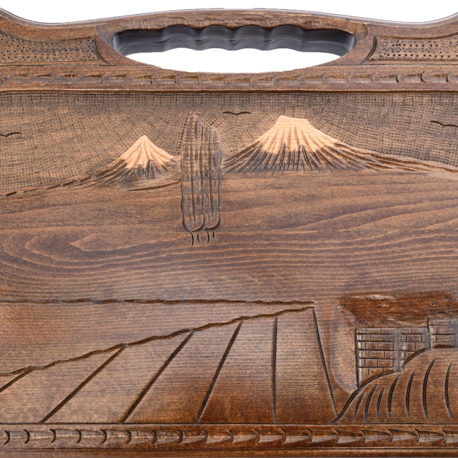 Нарды резные "Горы и храм" большие 60, Harutyunyan купить в Краснодаре