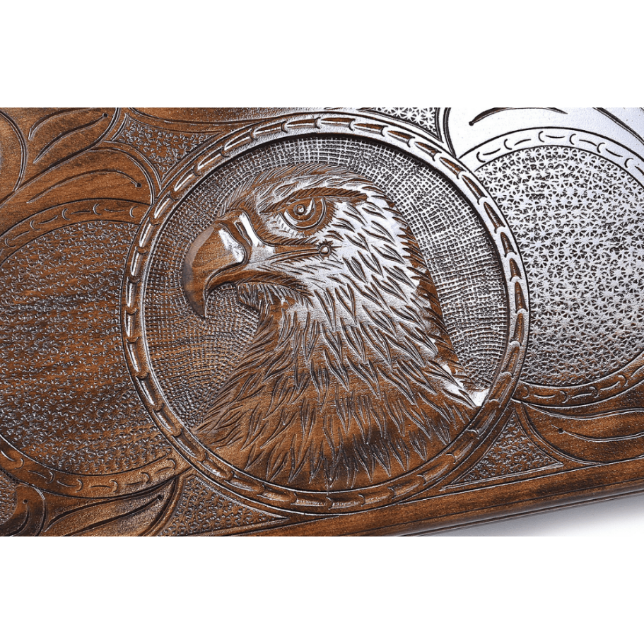 Нарды резные "Орел со звездами" большие 60, Harutyunyan купить в Краснодаре