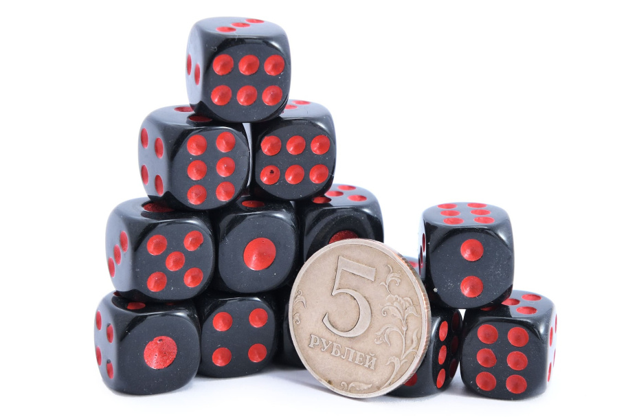 Кости игральные, пластик, черные 14 мм (2 шт), StartTime купить в Краснодаре Кости игральные, пластик, черные 14 мм (2 шт), StartTime купить в Краснодаре