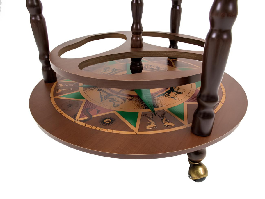 Глобус бар напольный "Перитей", сфера 40 см купить в Краснодаре