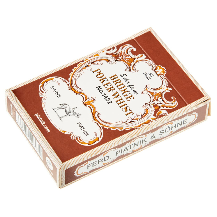 Карты игральные "Бридж Покер-Вист" красная рубашка, 55 карт