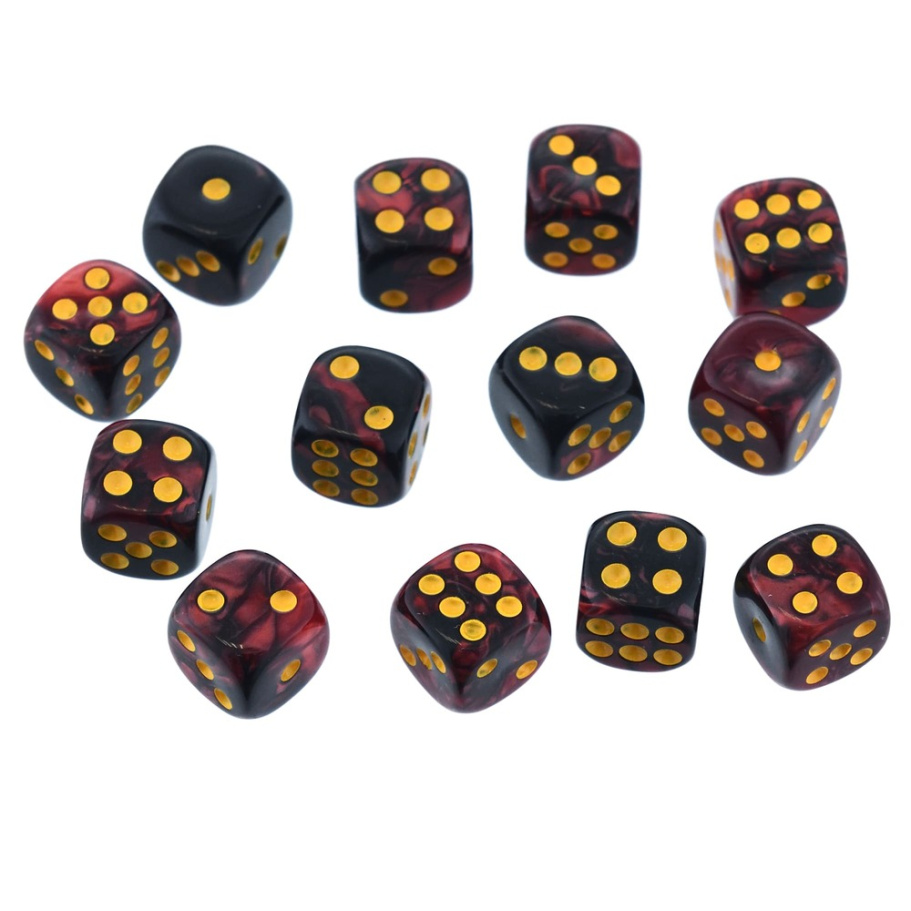 Кости игральные "Флора" акрил, красный, 12 мм (2 шт.) купить в Краснодаре Кости игральные "Флора" акрил, красный, 12 мм (2 шт.) купить в Краснодаре