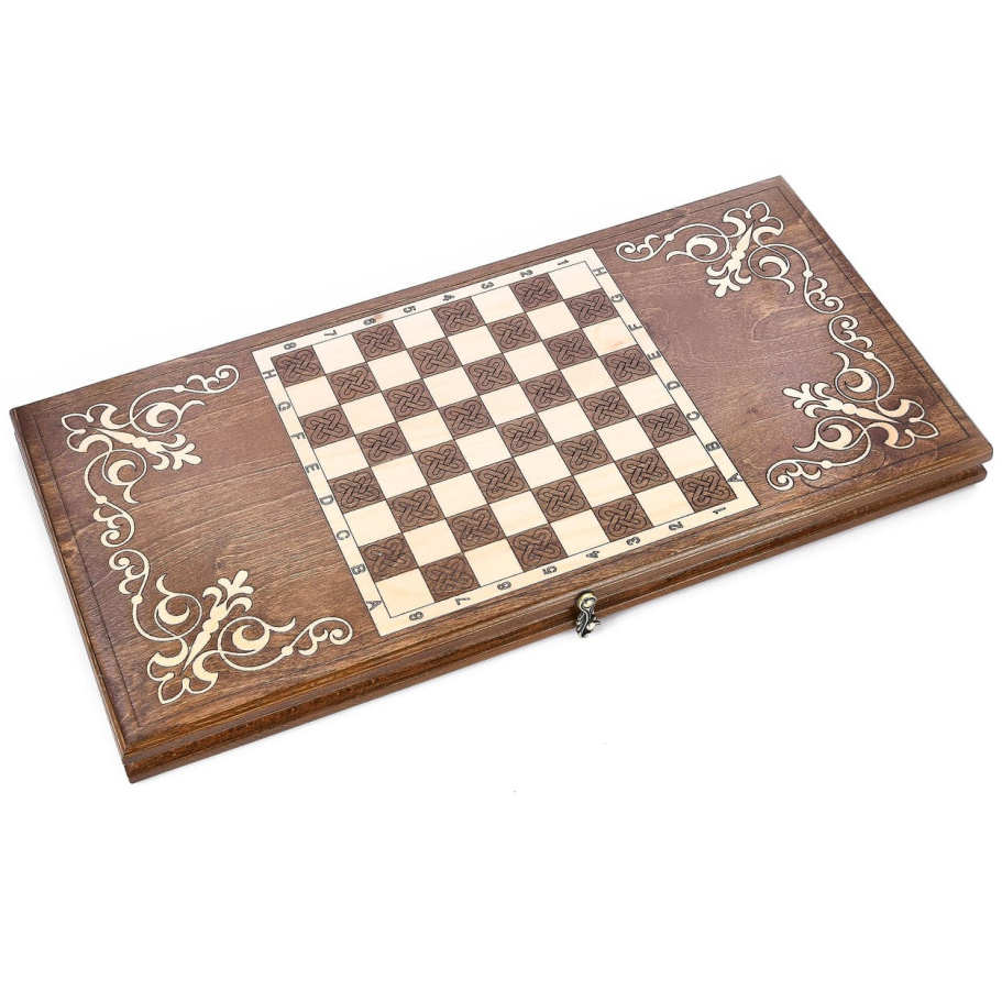 Нарды "Герб России"  большие 60, Harutyunyan купить в Краснодаре