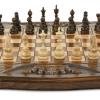 Шахматы + нарды резные "Корона" 50, Harutyunyan купить в Краснодаре