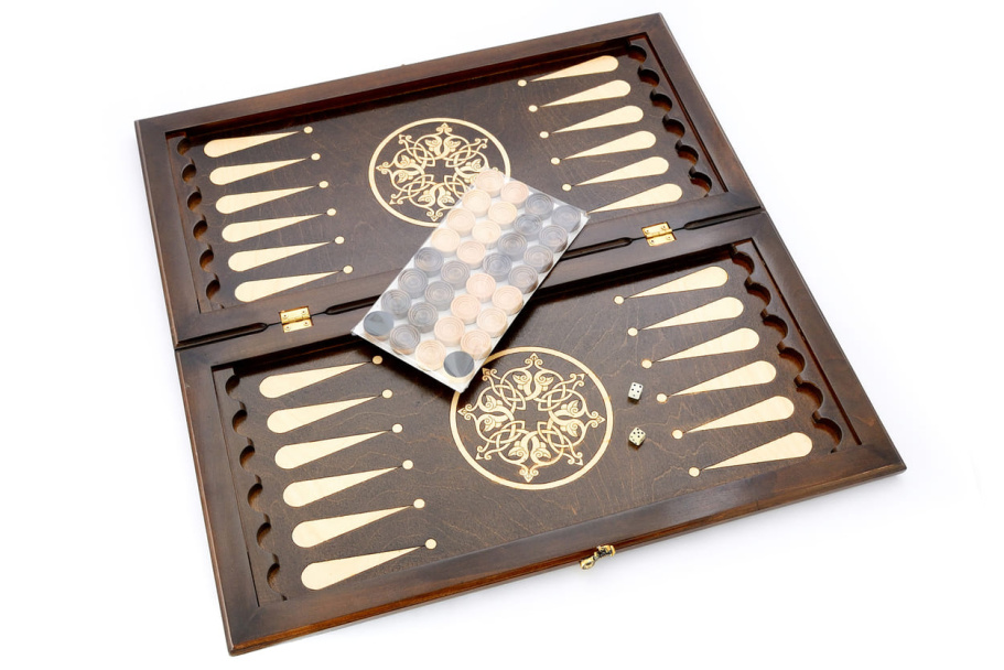 Нарды "Узор"  большие 60, Harutyunyan купить в Краснодаре