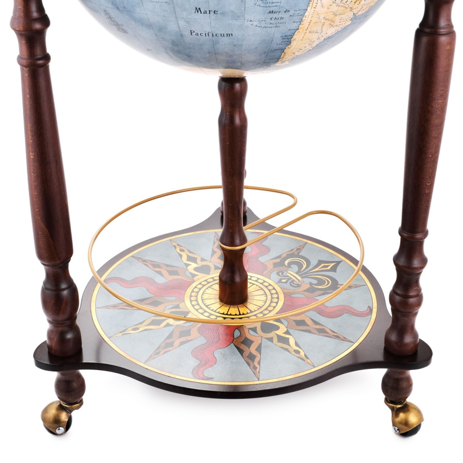 Глобус бар напольный "Барокко" сфера 40см купить в Краснодаре