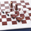 Шахматы из камня "Артер Карфаген" мрамор и яшма 40 купить в Краснодаре