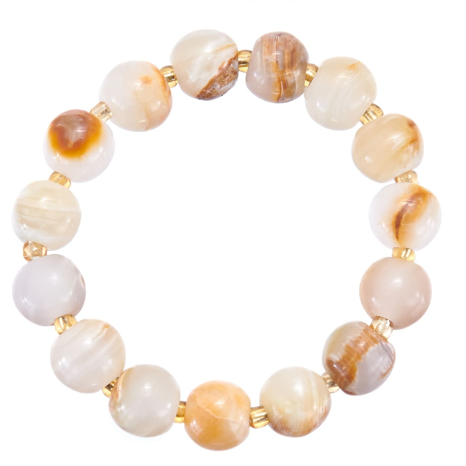 Браслет  Эгида желтый камень 1.4 * 22, Давыдов купить в Краснодара