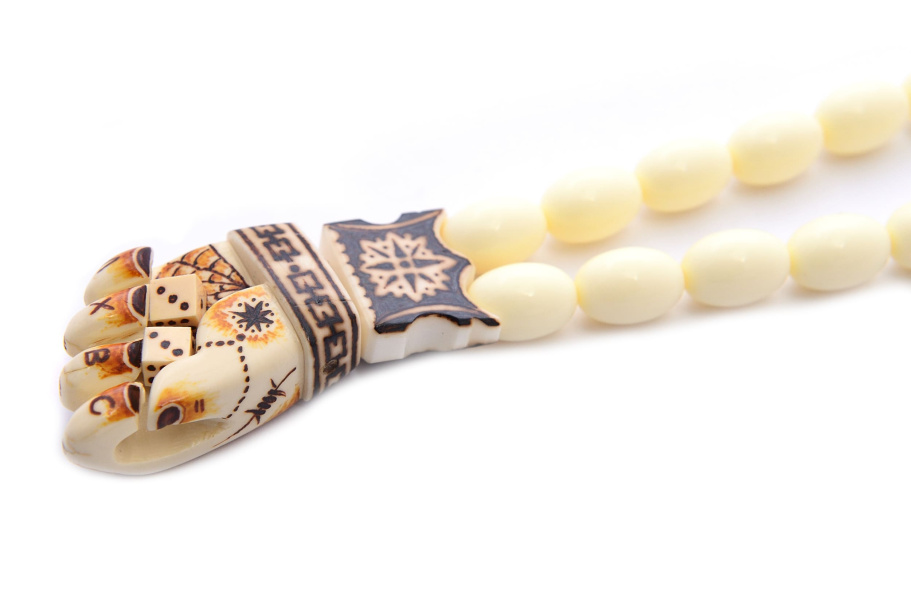 Четки белые "Перстень" арамит, Беркутов К. купить в Краснодаре