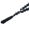Четки с бусинами "Воин" черный камень с лунным оттенком, Давыдов С. купить в Краснодаре