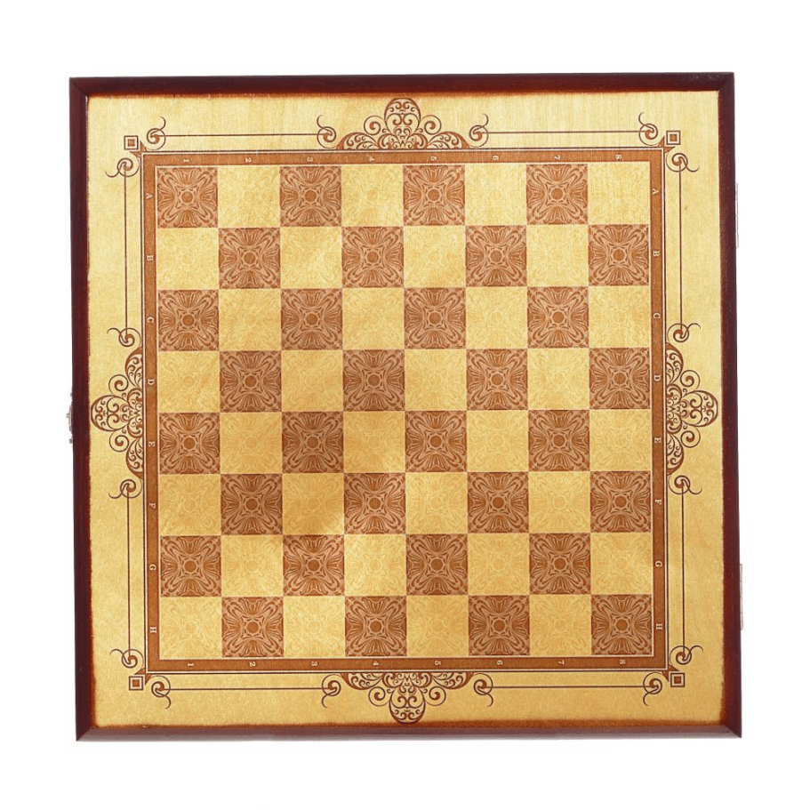 Шахматы Золотистые, малые 30 купить в Краснодаре