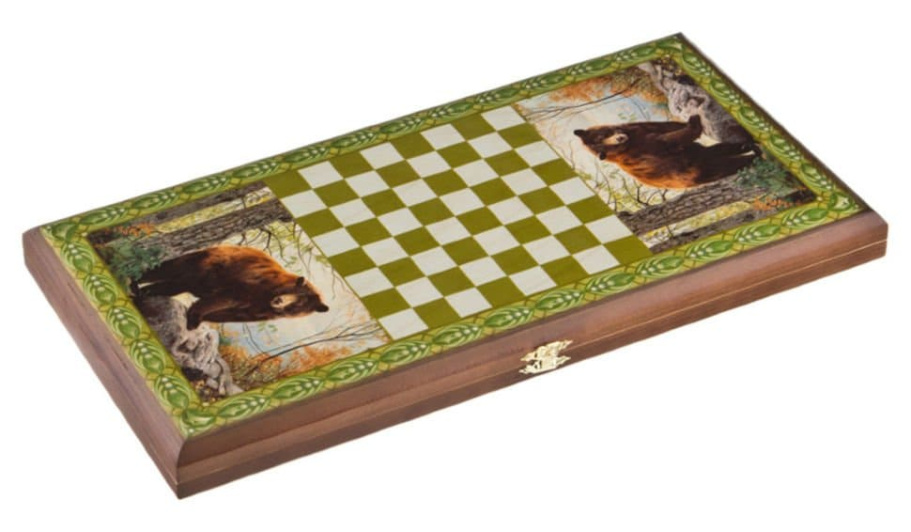 Нарды Пермские Медведь, малые 40 купить в Краснодаре