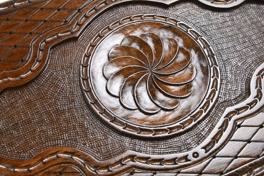 Нарды резные "Абстракция"  большие 60, Harutyunyan купить в Краснодаре