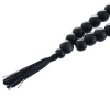 Четки с бусинами "Квестор" черный камень, Давыдов С. купить в Краснодаре
