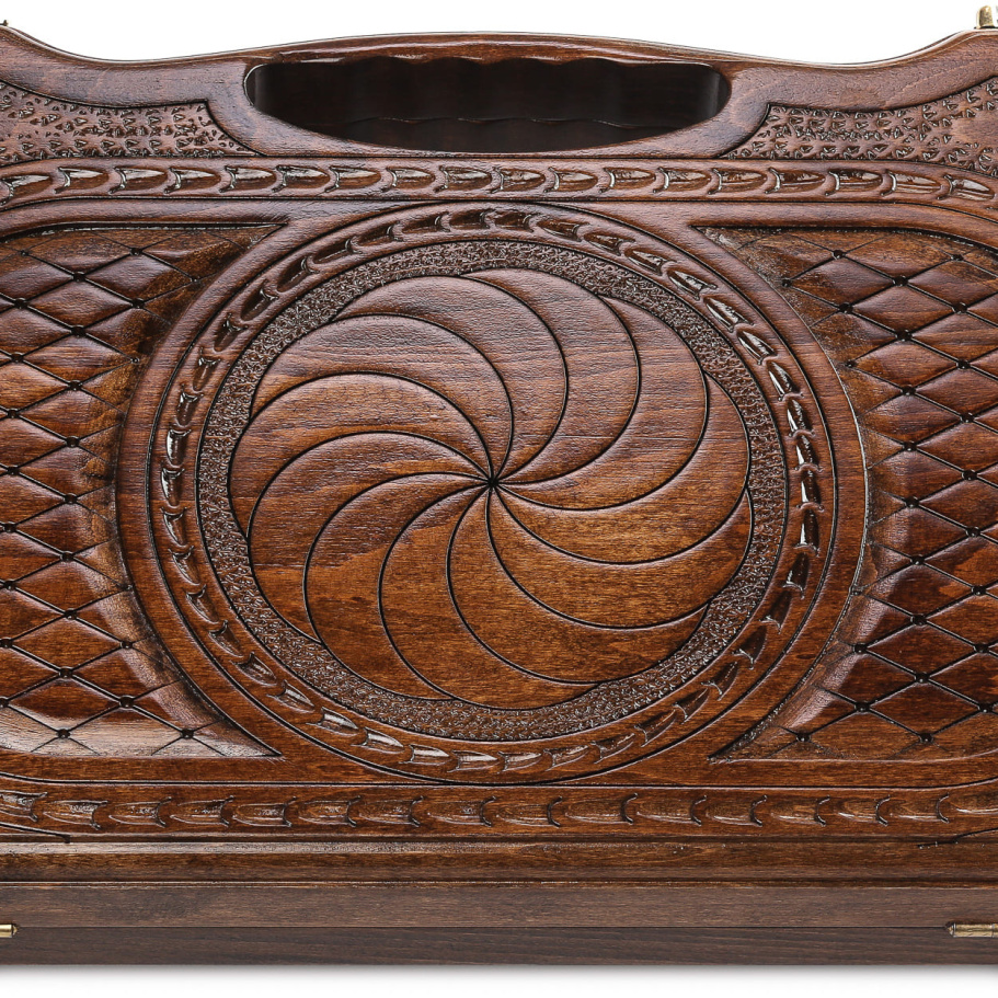 Нарды резные "Бесконечность" малые 40, Harutyunyan купить в Краснодаре